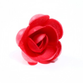 Dekoracja waflowa róża angielska mała 3szt. 1