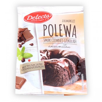 Delecta Polewa o smaku gorzkiej czekolady 1