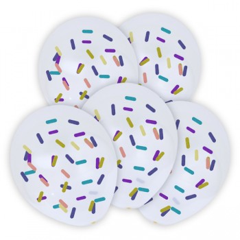 Zestaw balonów z kolorowym konfetti 1