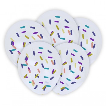 Zestaw balonów z kolorowym konfetti 2